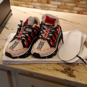 Women Versace Sneaker Multi Color size 5.5